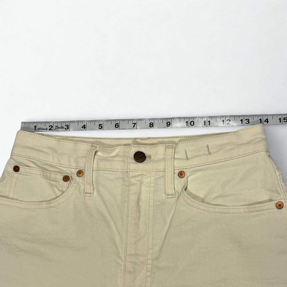 Madewell Balloon Jeans In Vintage Canvas Wash Size 27 Inseam 26" High Rise - Picture 10 of 16